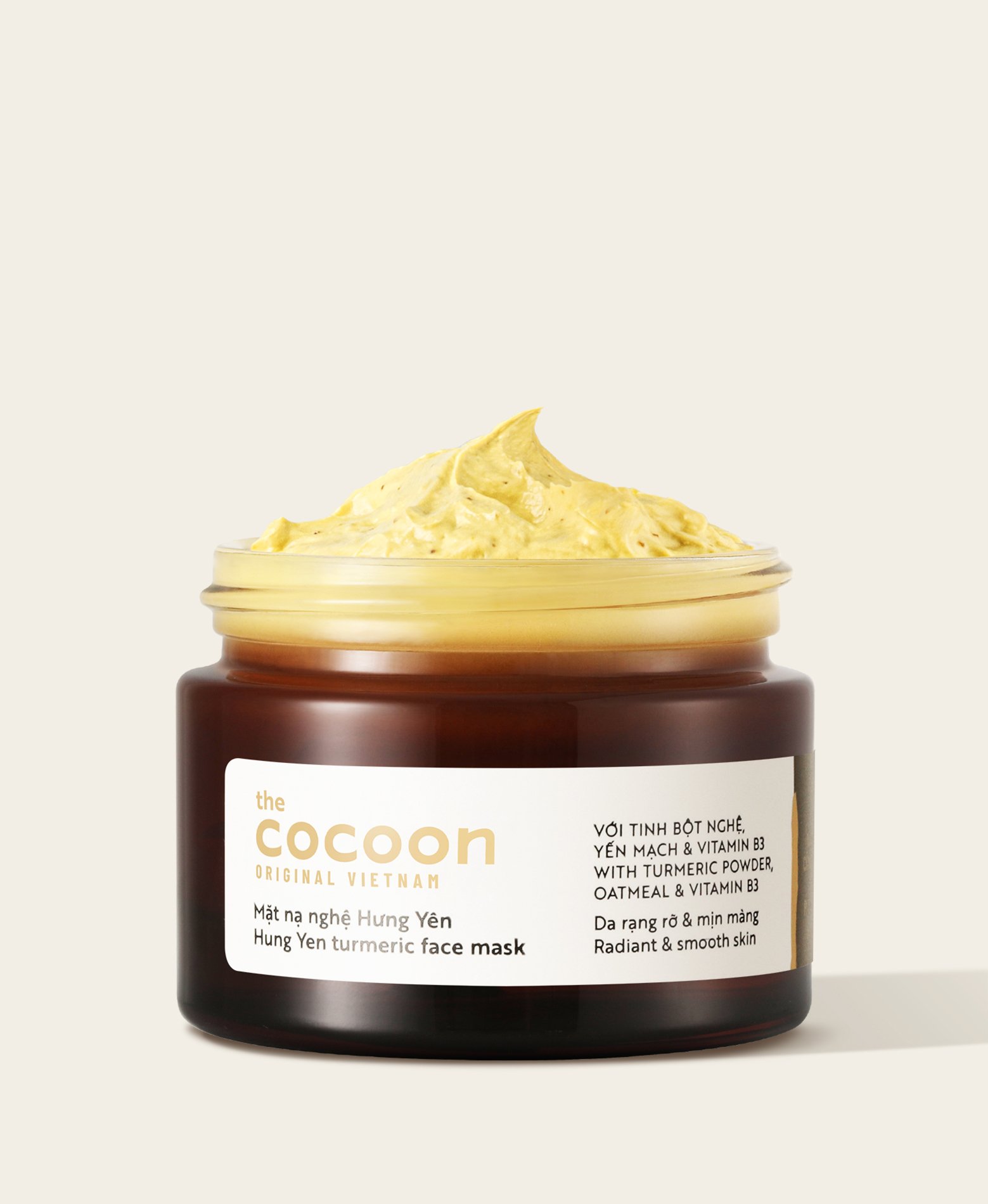 Mặt nạ nghệ Hưng Yên Cocoon giúp da rạng rỡ & mịn màng 30ml