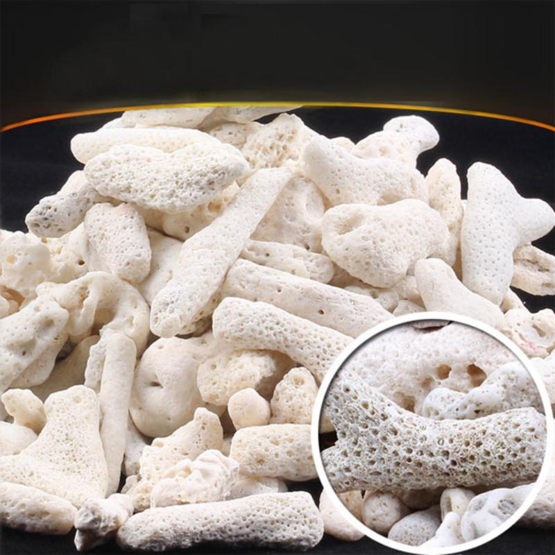 San hô vật liệu lọc, trang trí bể cá, hồ thủy sinh (túi 200gr)