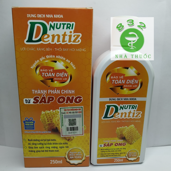Dung dịch nha khoa NutriDentiz 250ml