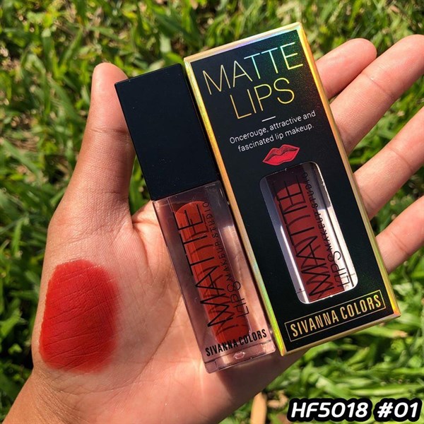 [HCM]Son kem Sivanna Melted Matte HF5018 Thái Lan