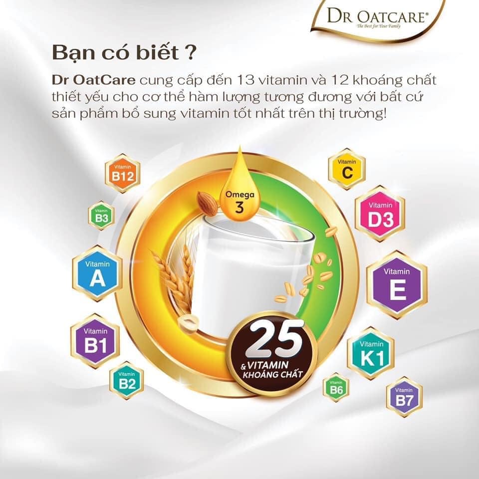 SỮA HẠT DR OATCARE - LON 850GR