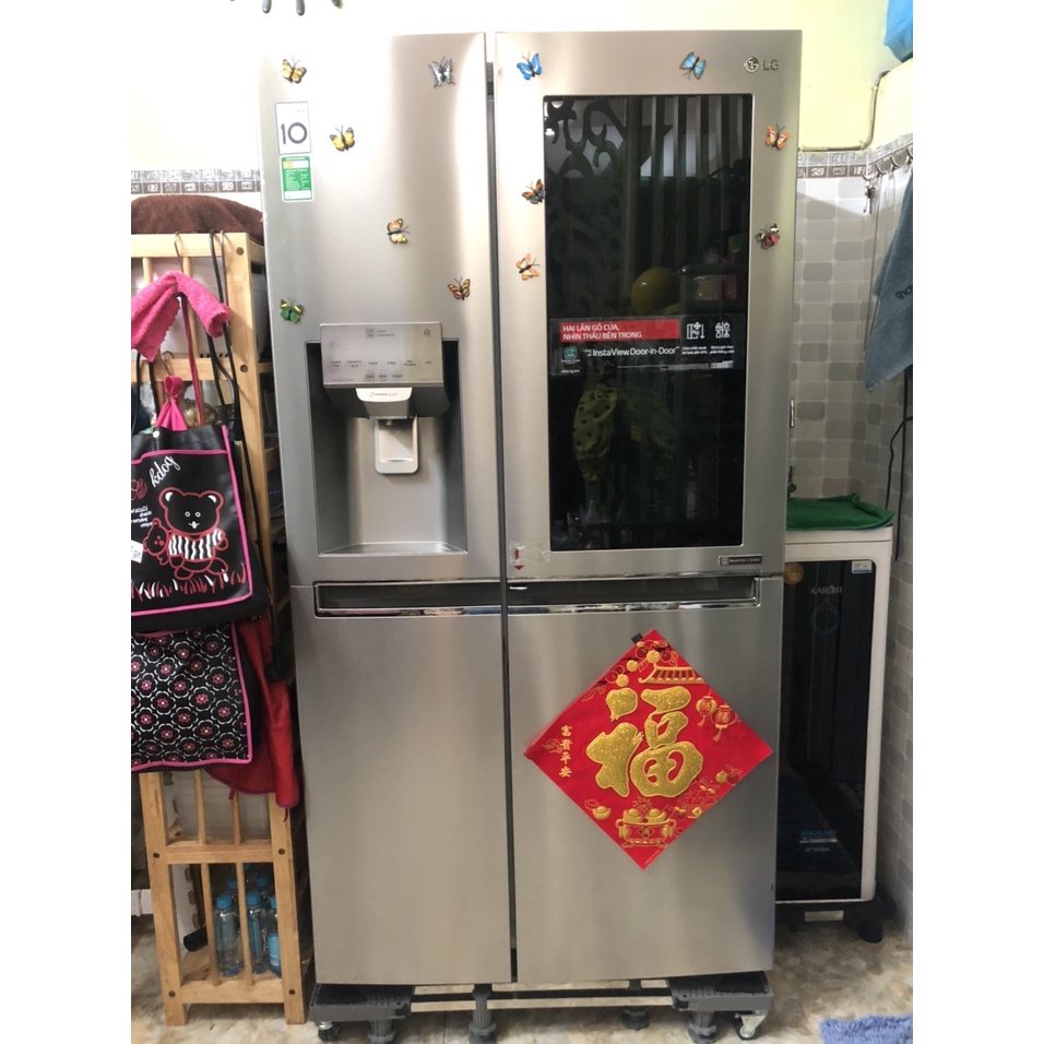 🎀[CHÂN KÊ SIZE LỚN ]🎀 Chân kê tủ lạnh có bánh xe size lớn (54-95cm)