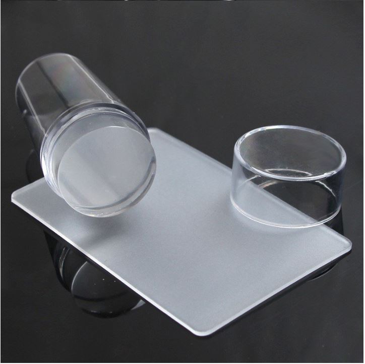 Con dấu in vẽ móng Silicon