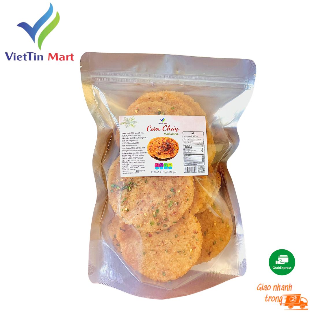 0.5kg Cơm cháy mắm hành bể loại ngon - Viettin Mart,