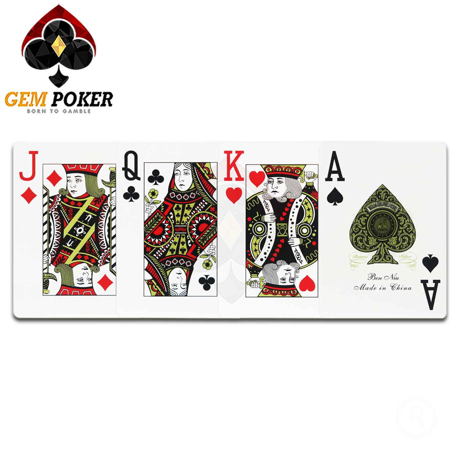 BÀI POKER TEXAS 777 PLASTIC