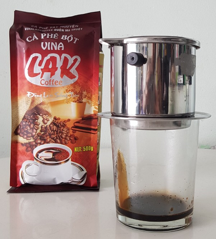 Cà Phê Bột Nguyên Chất VINA LAK Coffee - 1kg