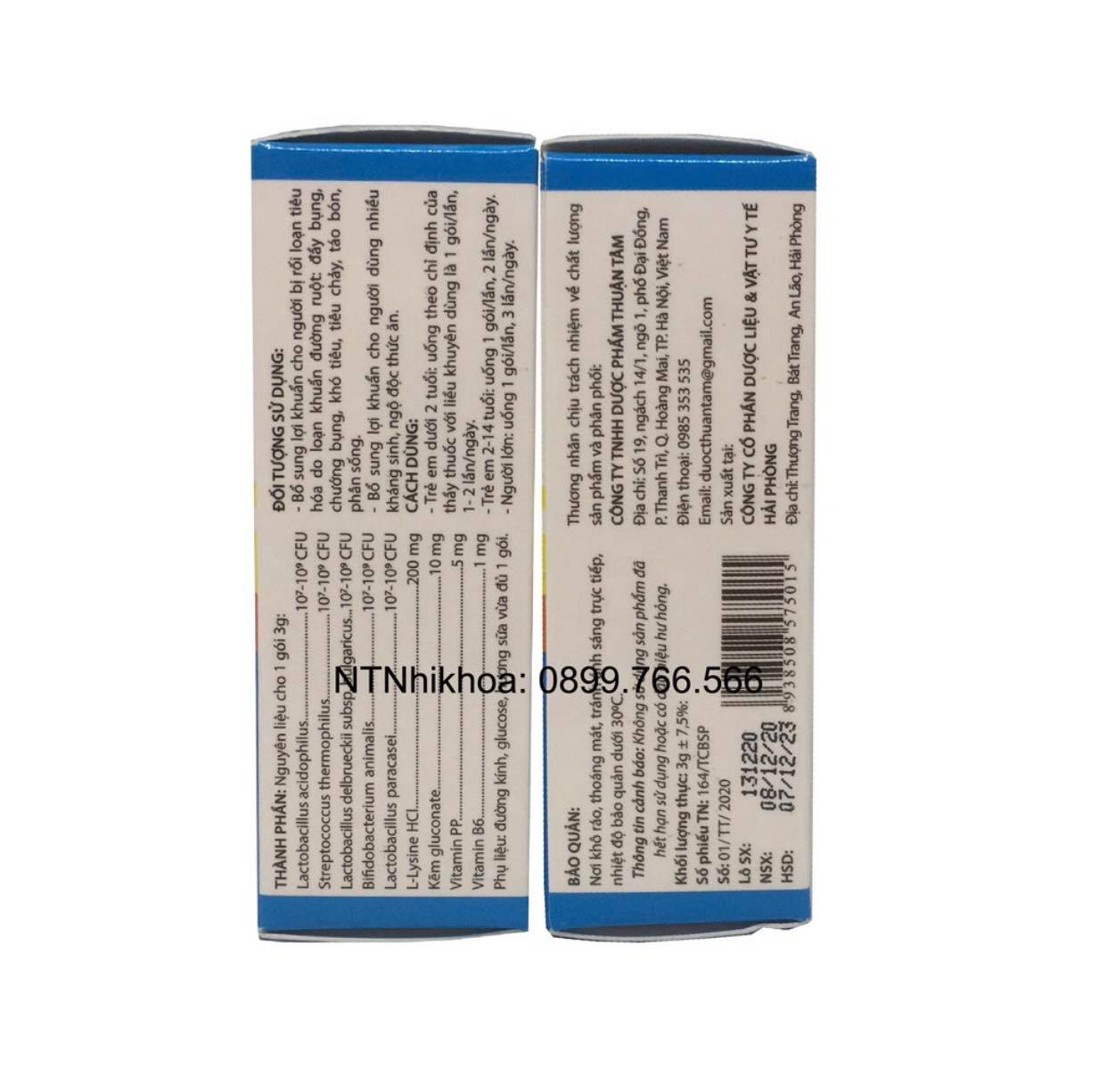 Cốm BIO-DERMARK - Giảm đầy hơi, chướng bụng, khó tiêu