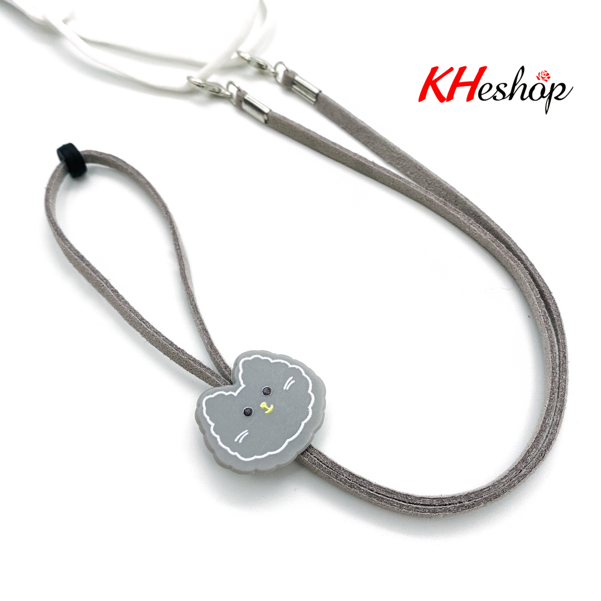 Dây đeo khẩu trang có sticker dễ thương, dây đeo khẩu trang cho bé phong cách Âu Mỹ đủ màu siêu xinh mã Y6019 - kheshop