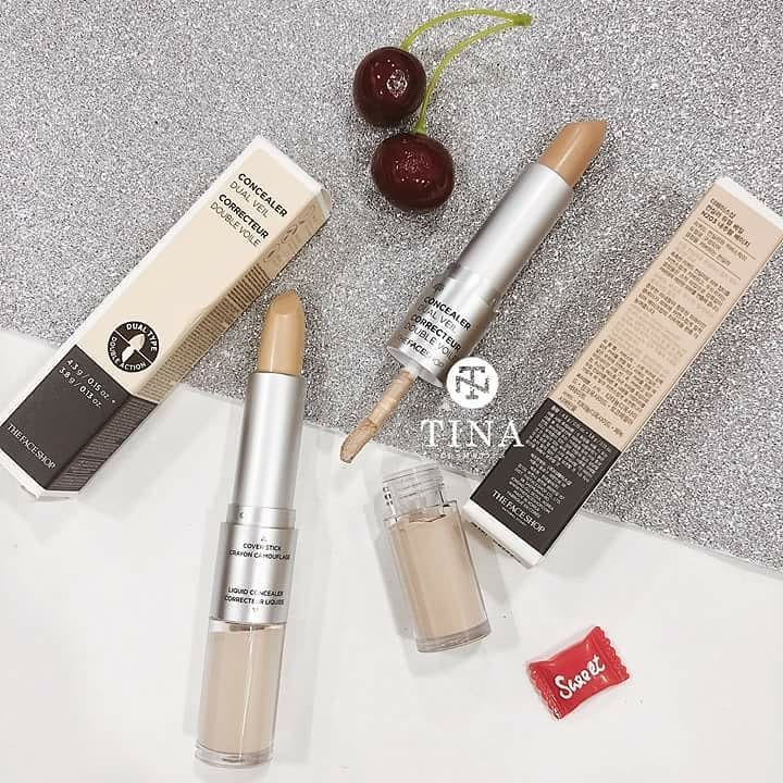 CHE KHUYẾT ĐIỂM 2 ĐẦU THE FACE SHOP