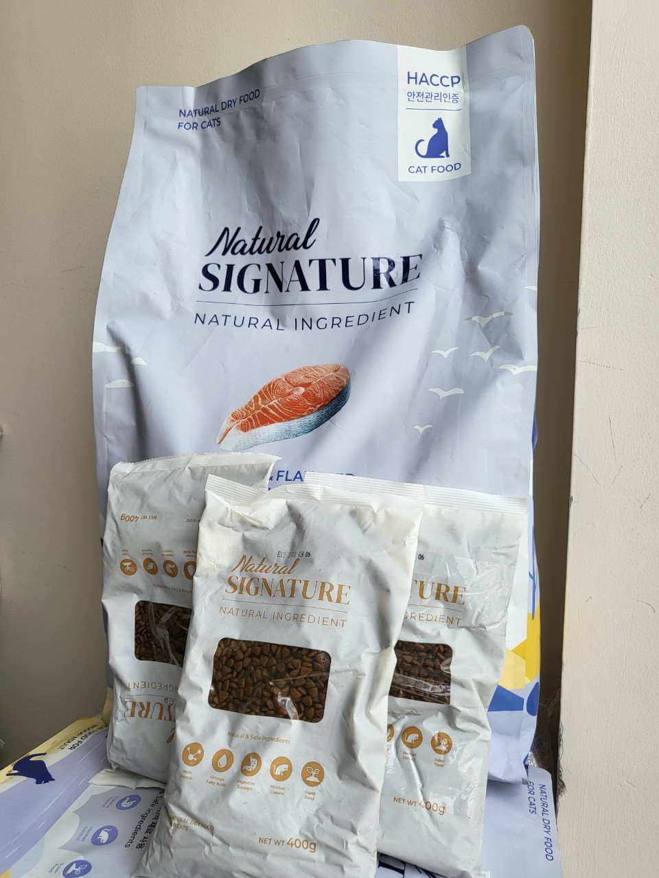 [1,6kg tặng 200g] Hạt Hữu Cơ Natural Signature Cho MÈO Mọi Lứa Tuổi