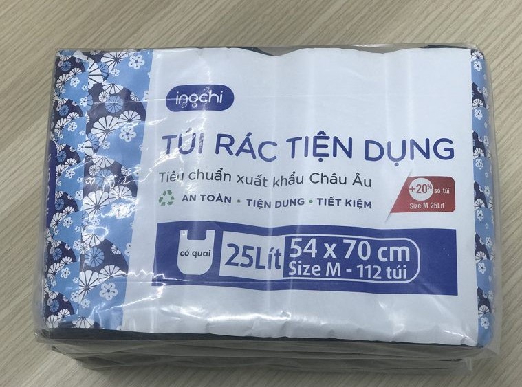 COMBO 4 Cuộn Túi đựng rác Soji inochi ( Hàng Xuất Nhật )