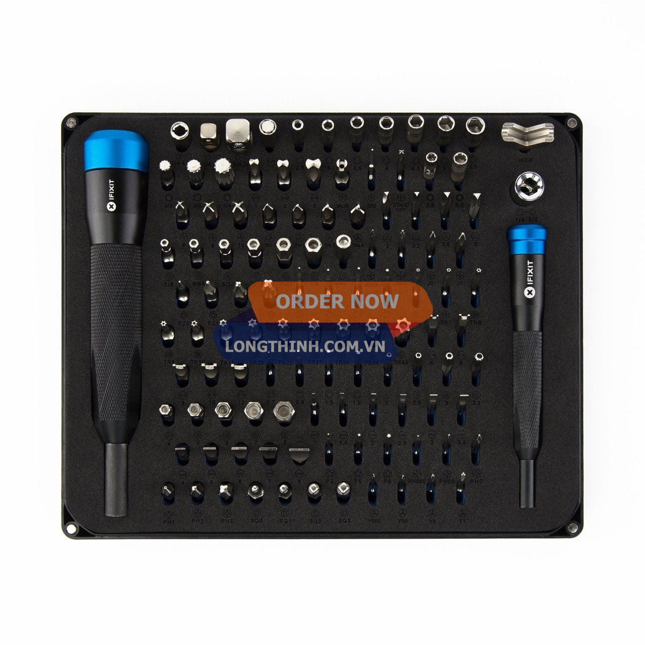 [HCM]Bộ dụng cụ sửa chữa điện thoại IFIXIT Manta - 112 món