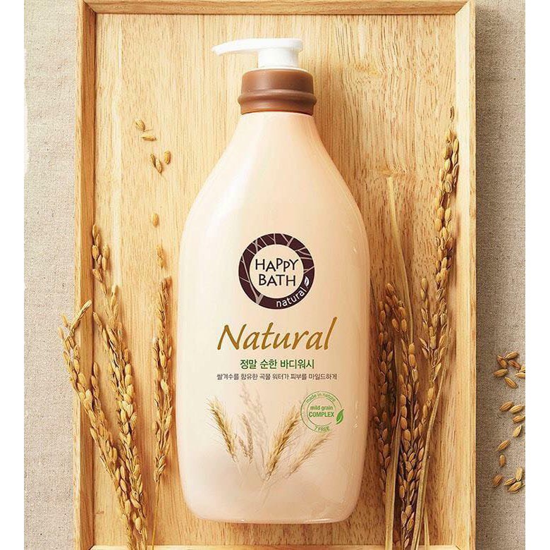 SỮA TẮM LÚA MẠCH HAPPY BATH ( chính hãng xuất xứ Hàn Quốc )