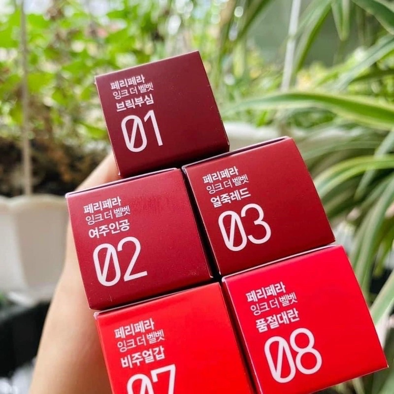 [FREE SHIP] Son Kem lỳ Peripera Ink Velvet 2023