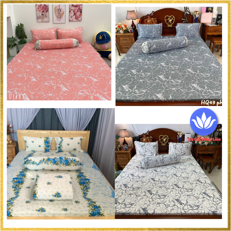 Ga giường lẻ thun lạnh Hàn Quốc KT 1.6*2m