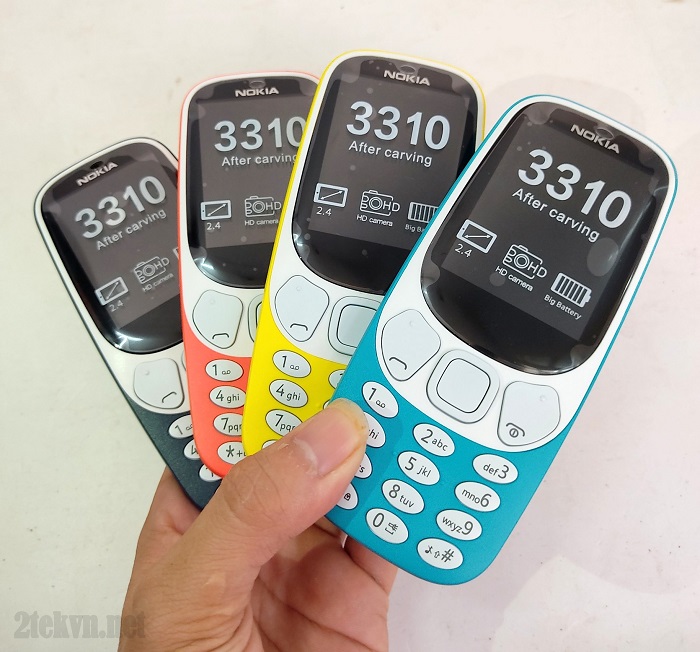 Điện thoại 3310 pin khủng  2 sim giá rẻ