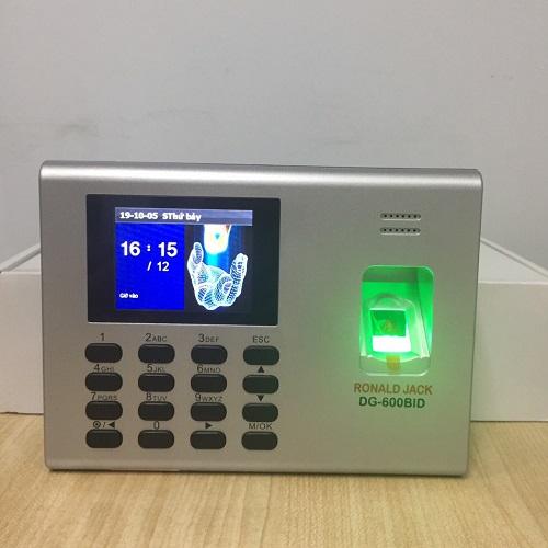 Máy chấm công vân tay & thẻ từ RONALD JACK DG-600BID