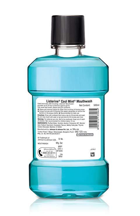 Nước súc miệng LISTERINE 750ml