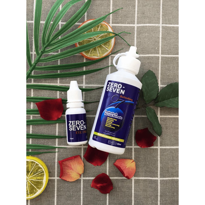 Dung dịch ngâm lens ZERO SEVEN (07) - 120ml