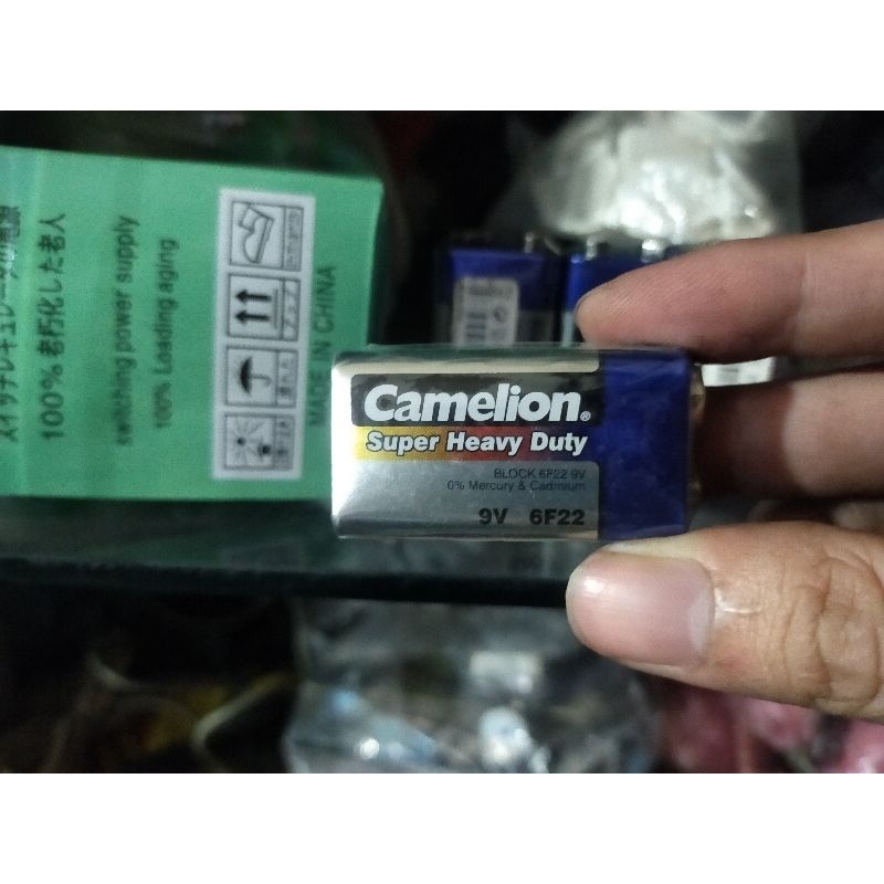pin vuông 9v Camelion