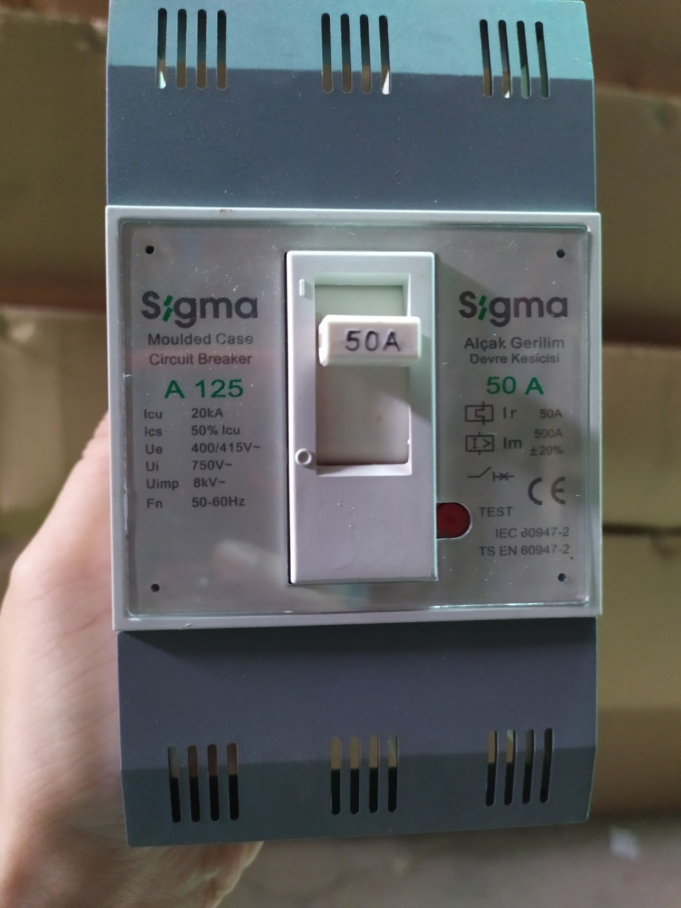 [HCM]MCCB Sigma(Turkey) 3 pha