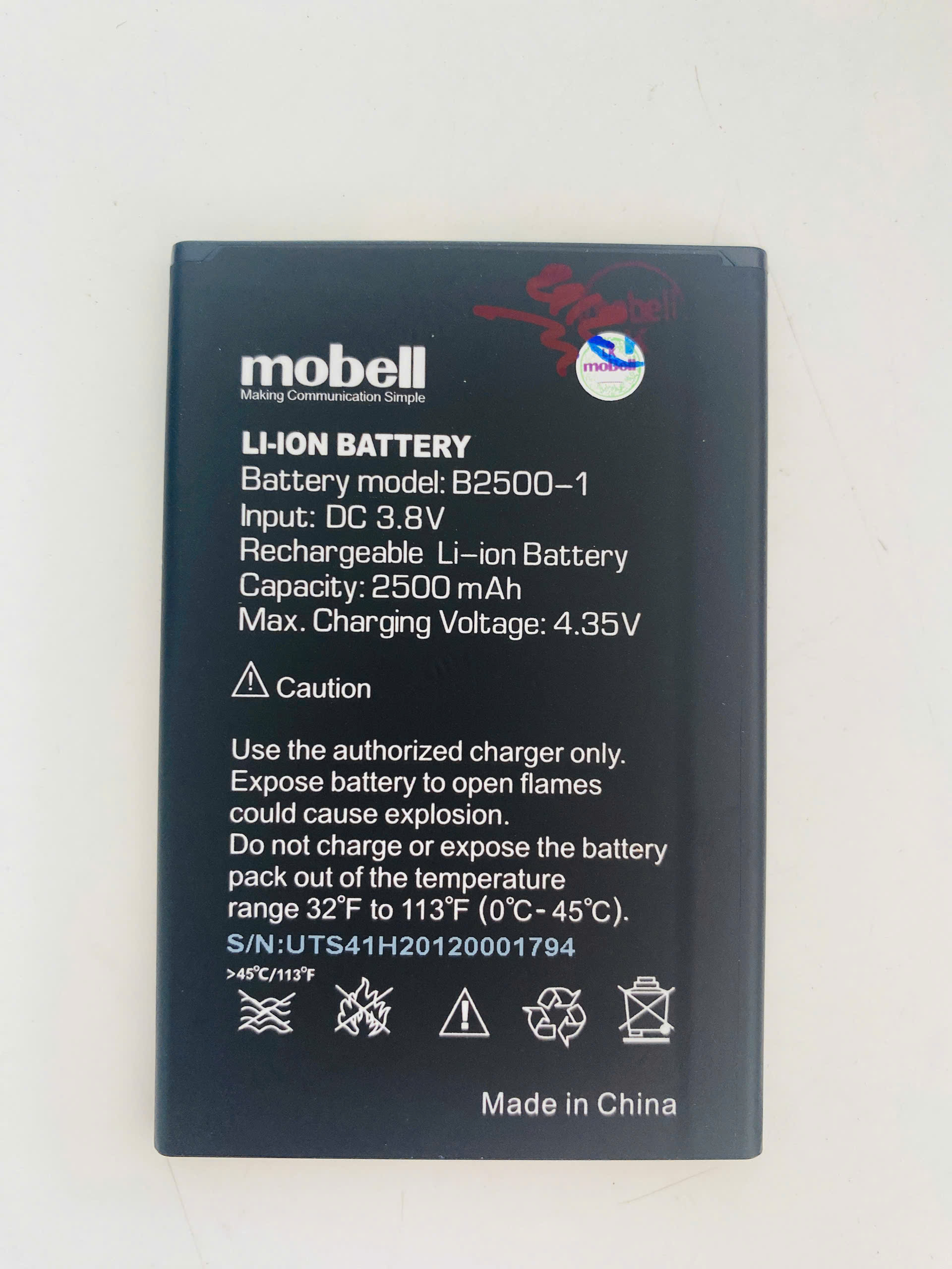 Pin Mobell S51 Chính Hãng