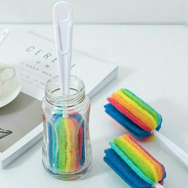 Cọ rửa ly tách bình sữa cọ rửa cứng cáp rửa sạch sẽ
