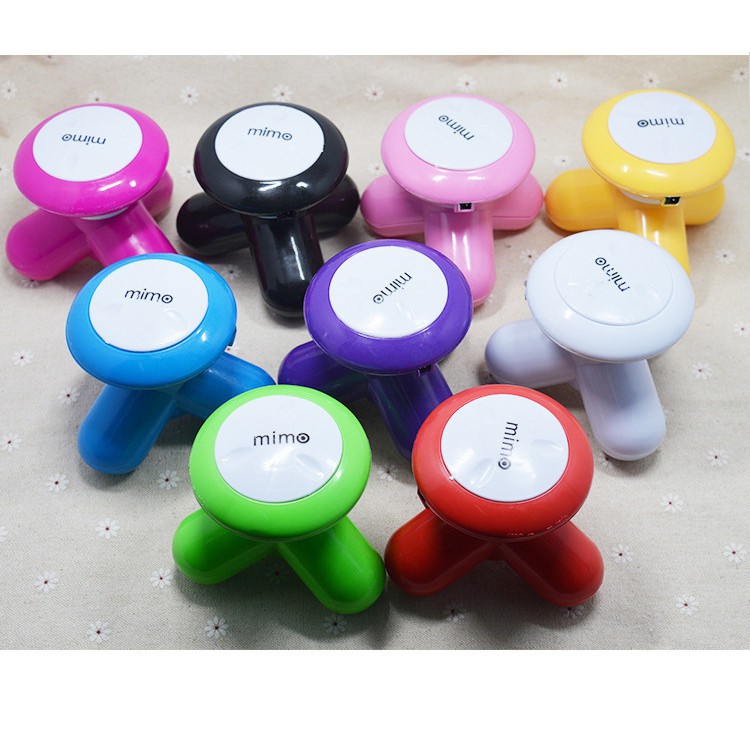 Máy massage mini cầm tay 3 chân mimo nhỏ gọn giúp thư giãn, giảm mệt mỏi