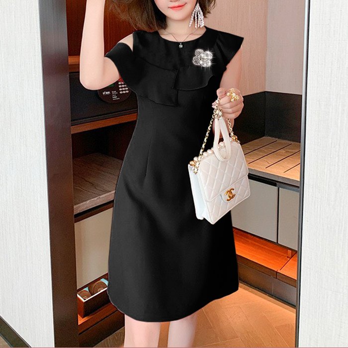 Shoppro-dress fanned business wear dress fanned elegant dress fanned women sleeveless mesh dress kind splayed ancient ways camis office super beautiful dress fanned to party dress splayed collar vest delivery mesh polka dots 3295 3298 3259 3196 3183 3256