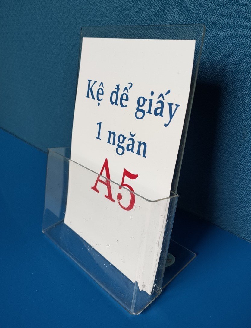 Kệ để nhiều giấy, 1 ngăn khổ A4 - A5 - 1/3 A4