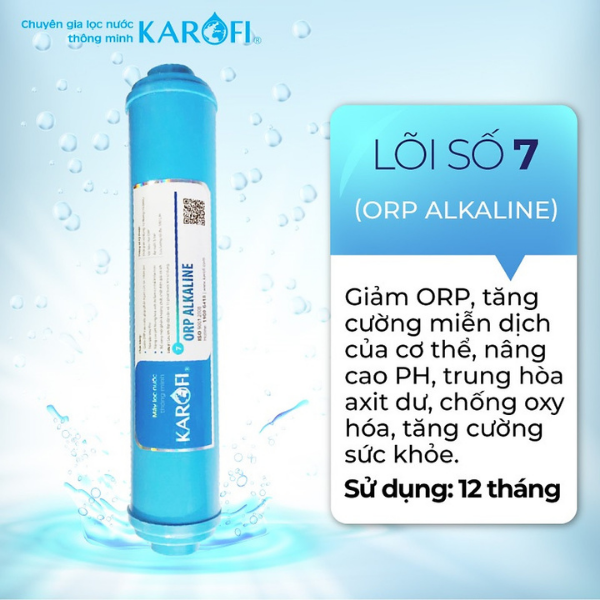 LÕI LỌC KAROFI SỐ 7 - LÕI ORP ALKALINE