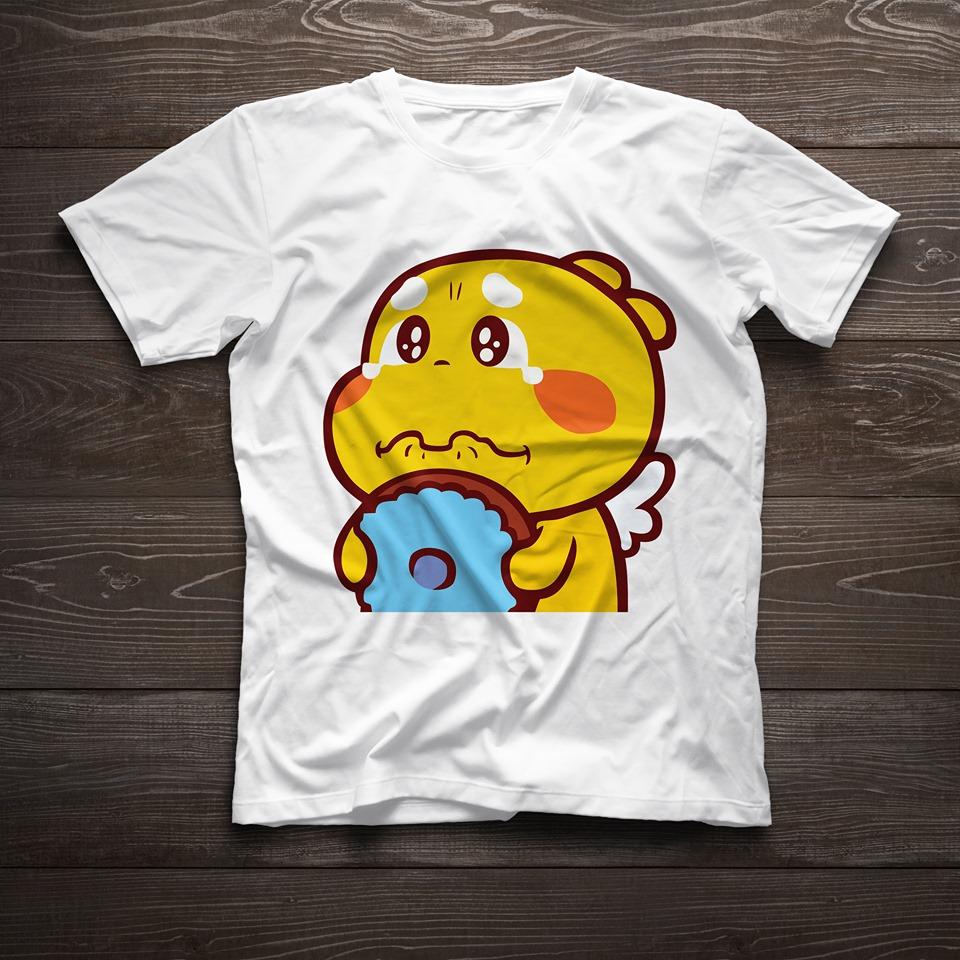 [HCM]Áo thun nam form rộng in hình Thiên Thần Áo Vàng * Sợ hãi * độc lạ vải dày mịn mát