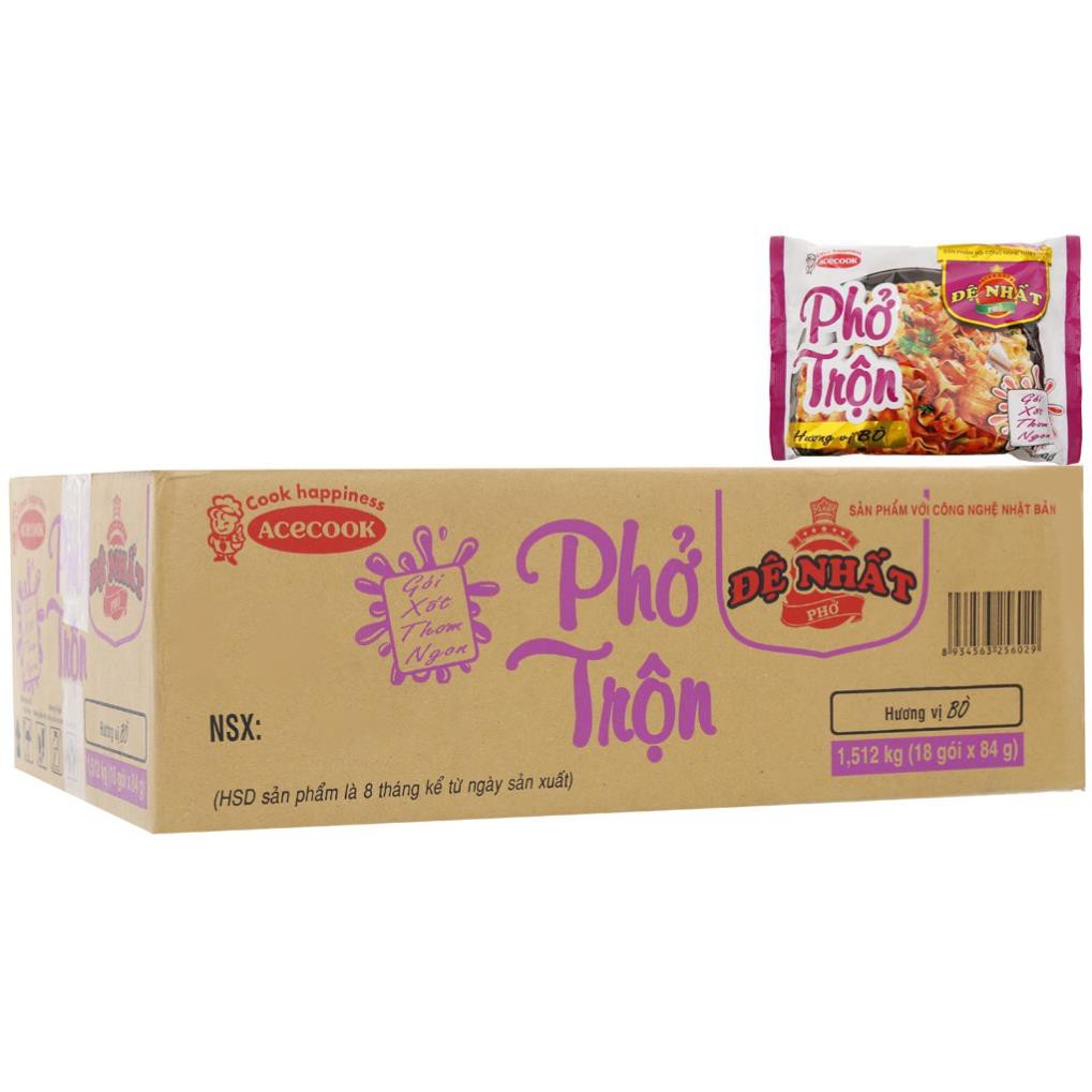 Phở trộn Đệ Nhất vị bò gói 84g