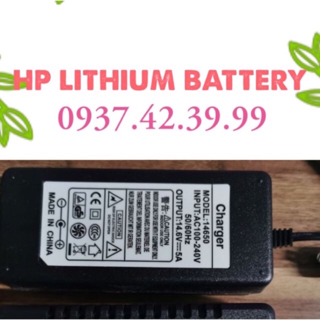 Sạc Lifepo(3.2V) 4S 14.6V 5A có quạt