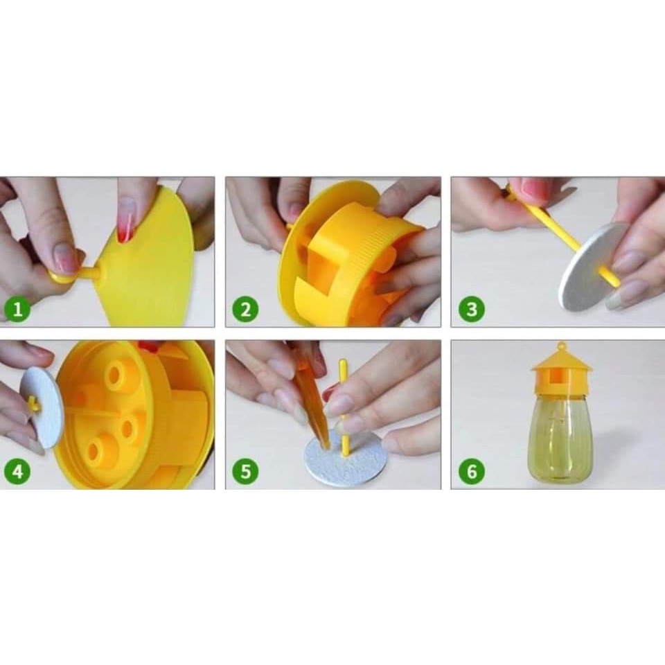 đèn bẩy ruồi vàng thông minh, bẩy ruồi vàng