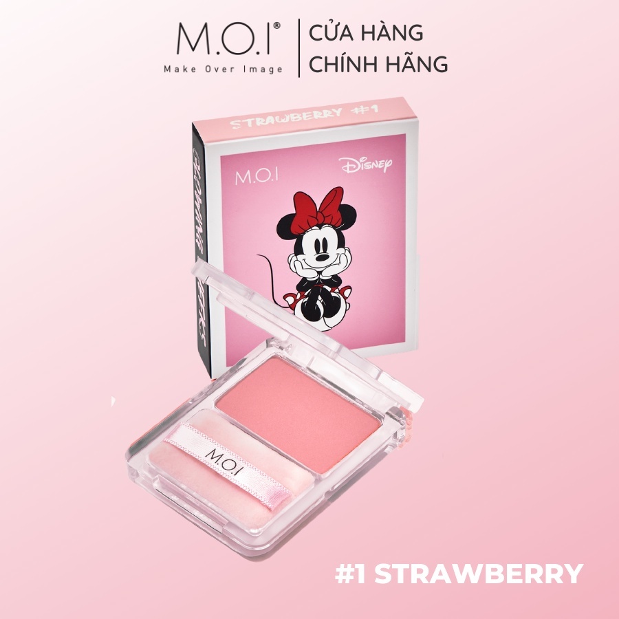 Bộ đôi Set Son Golden gift (Set 2_Love) và Phấn má hồng Mickey