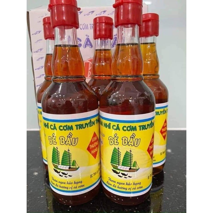 Thùng 6 chai 500ml nước mắm bé bầu thượng hạng