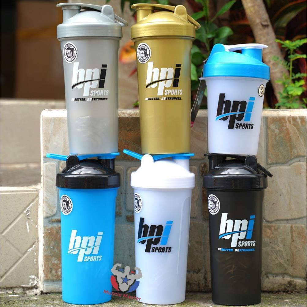 Bình Shaker BPI Đủ Màu 400ml - 700ml