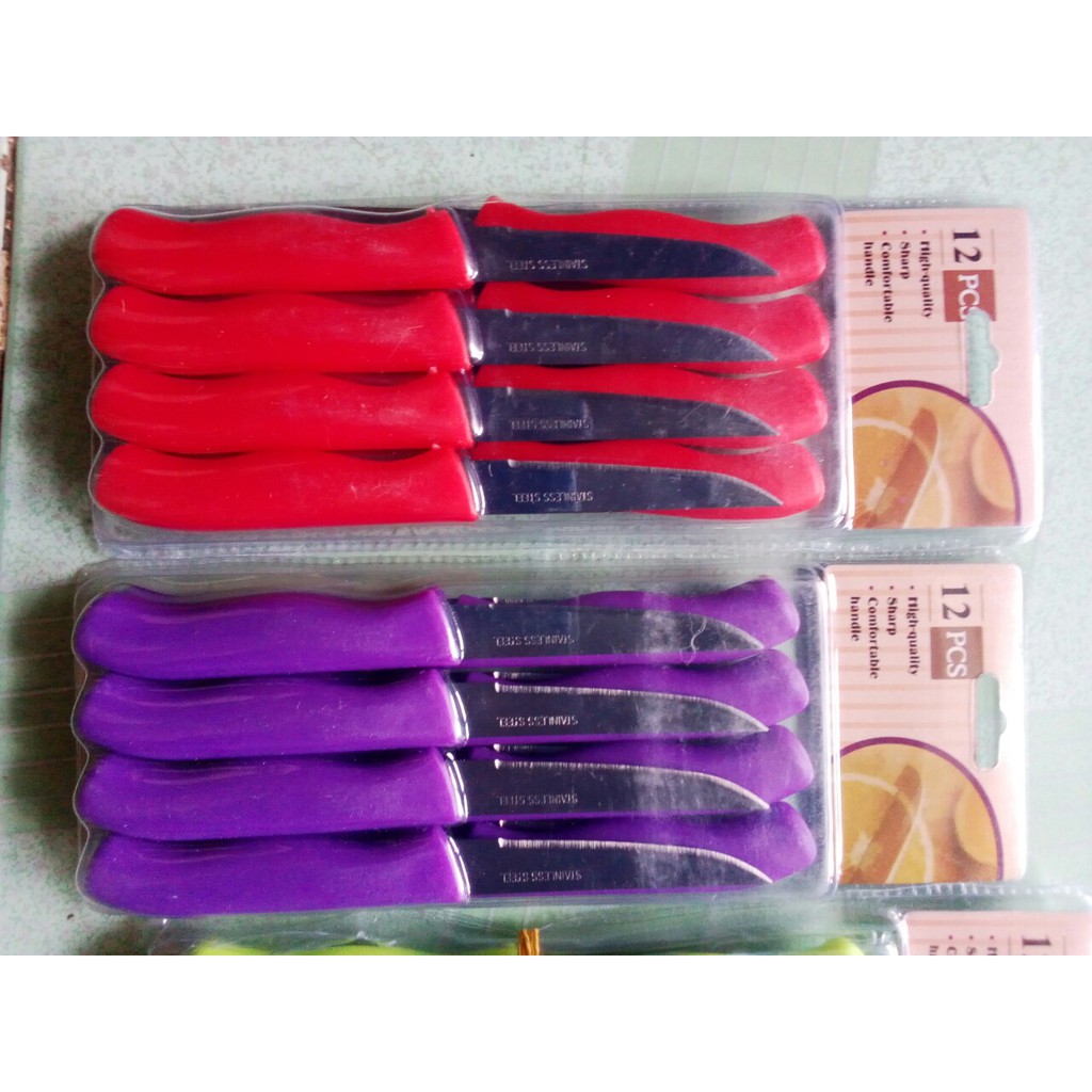 BỘ 12 DAO THÁI GỌT TỈA TRÁI CÂY