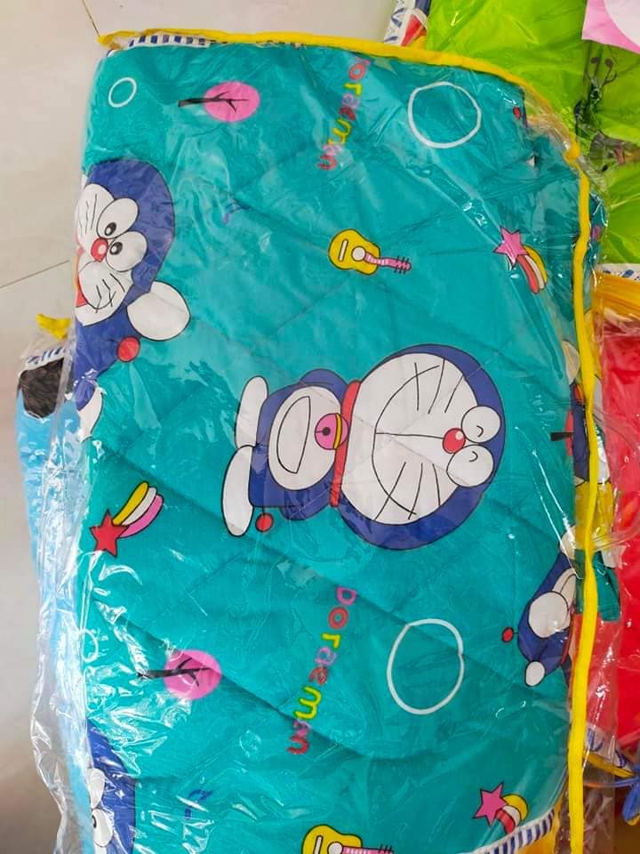 Bộ Nệm Cotton Chần Bông 2 Mặt Loại Dày