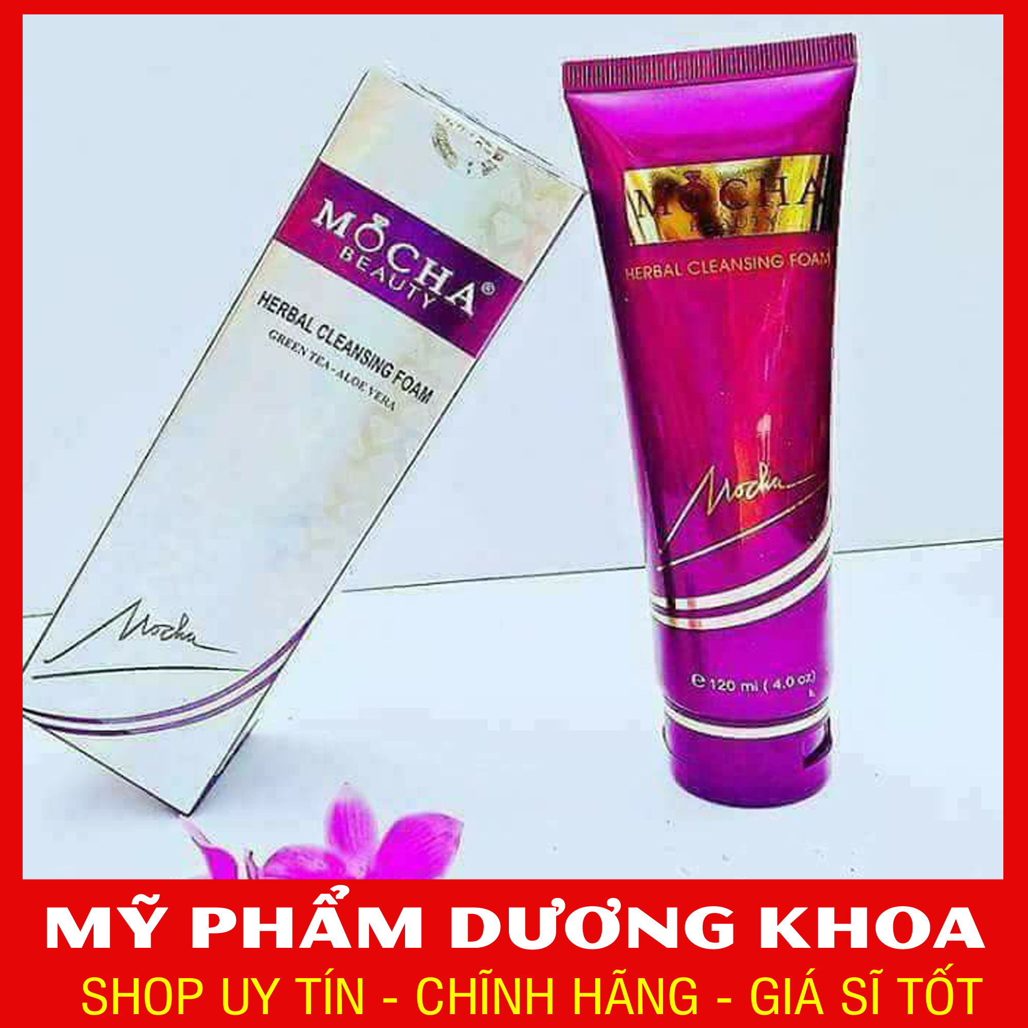 [HCM]SỮA RỬA MẶT TRÀ XANH MOCHA 120ML