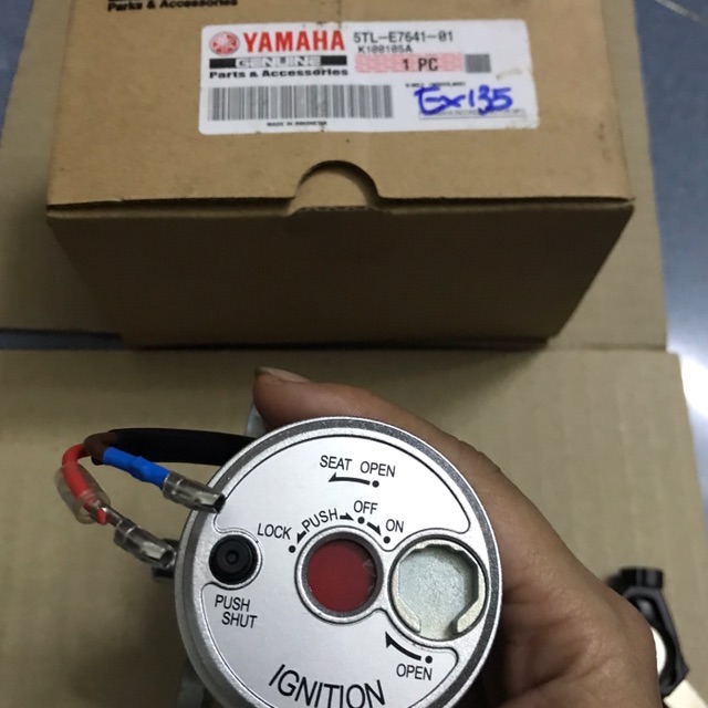 Bộ ổ khoá xe exciter 135 đời 5 số