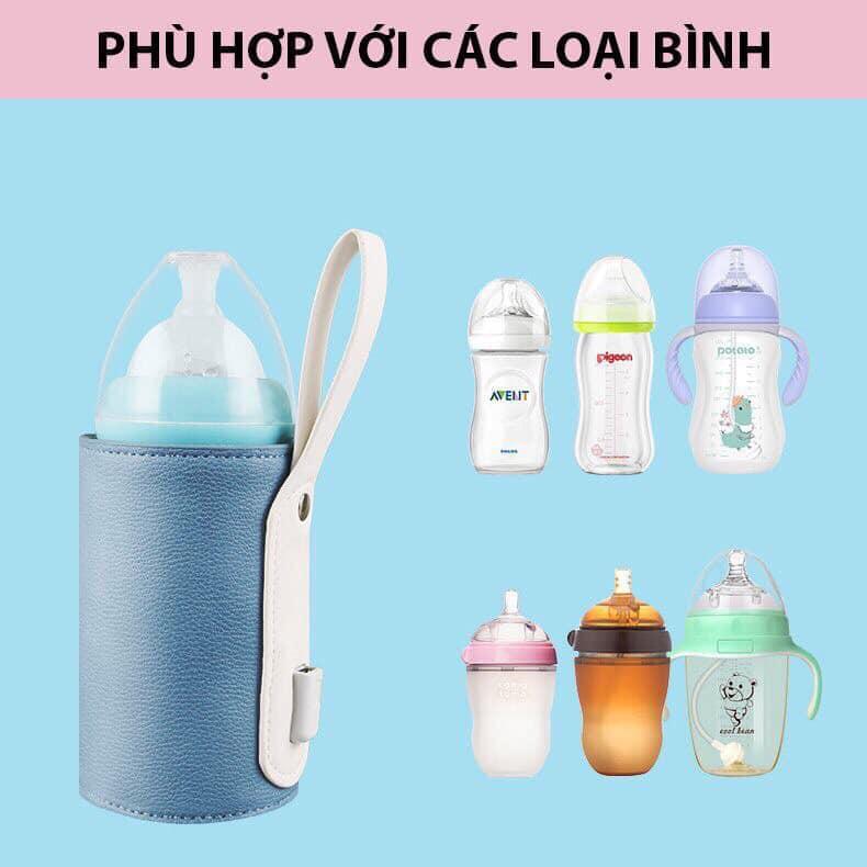 Túi Ủ Sữa Cao Cấp Thông Minh (Thích hợp mọi bình sữa như comotomo, pigeon)