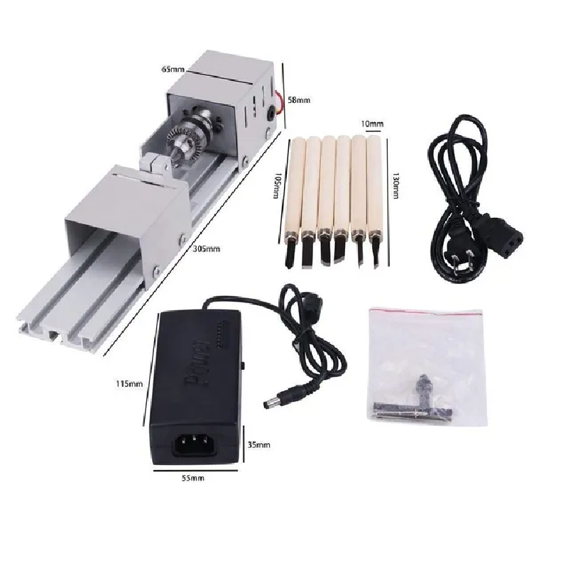 Máy tiện gỗ mini - Máy đánh bóng hạt gỗ