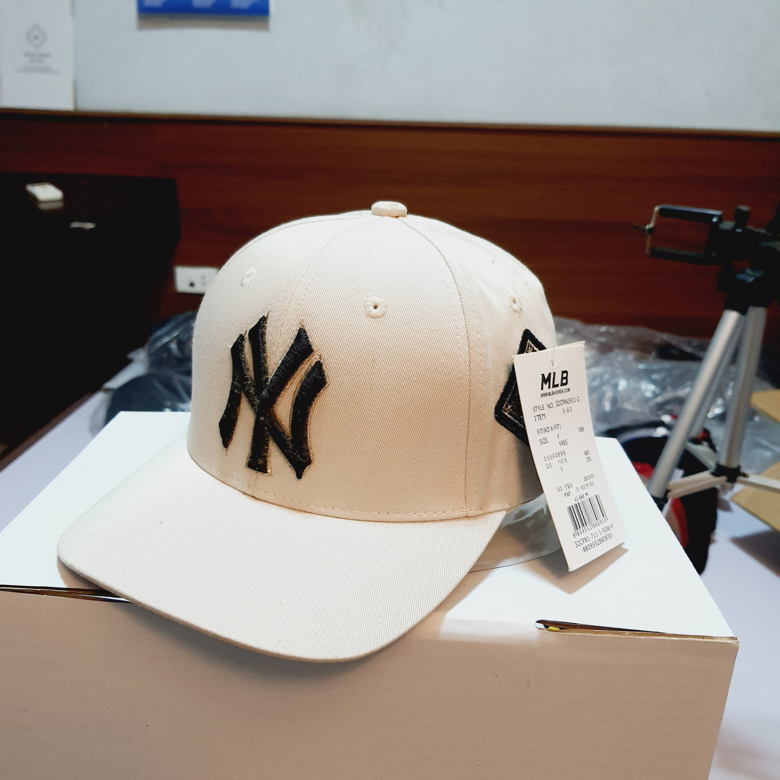 Hat NY embroidery high-end form đẹp personality (hy)