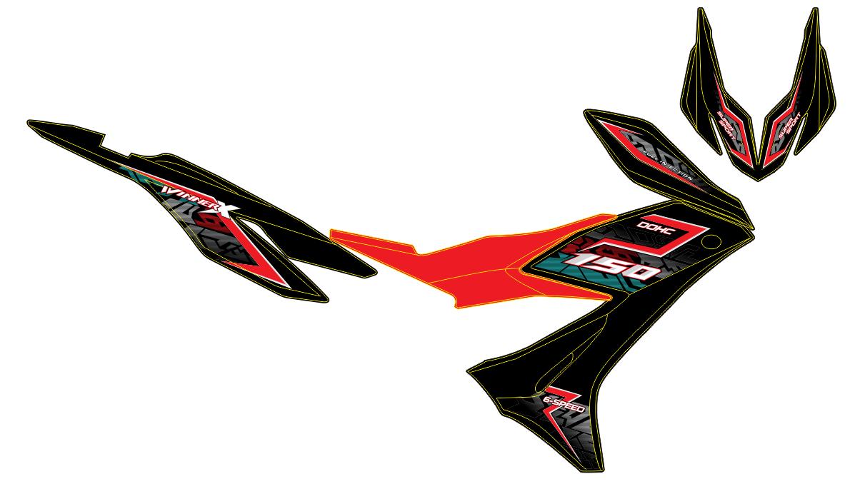 Tem Chế Rời Honda Winner X Ver 4