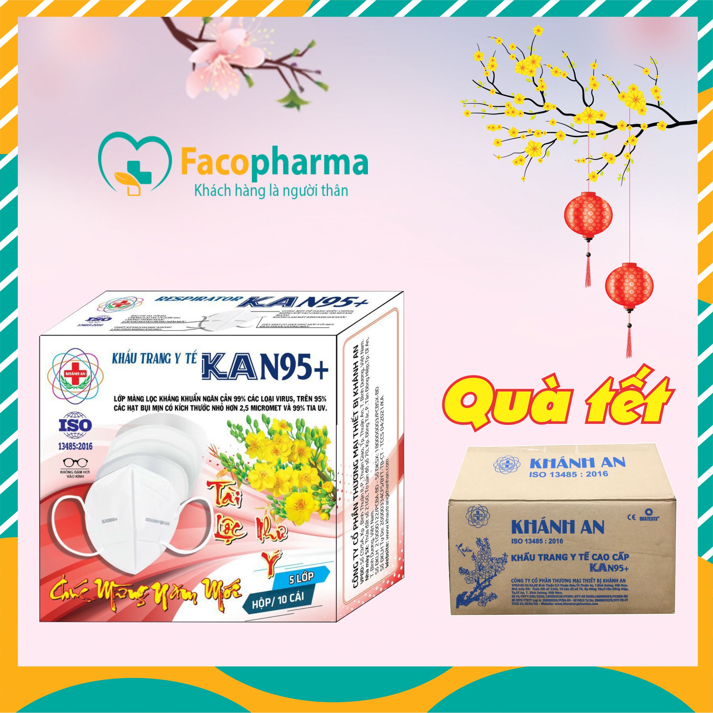 Sỉ Khẩu trang thùng khẩu trang N95 Khánh An