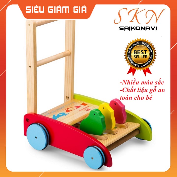 Car Walker wooden figure 3 chicken