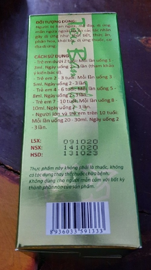 [HCM]Tiêu ban thủy giải độc tiêu ban