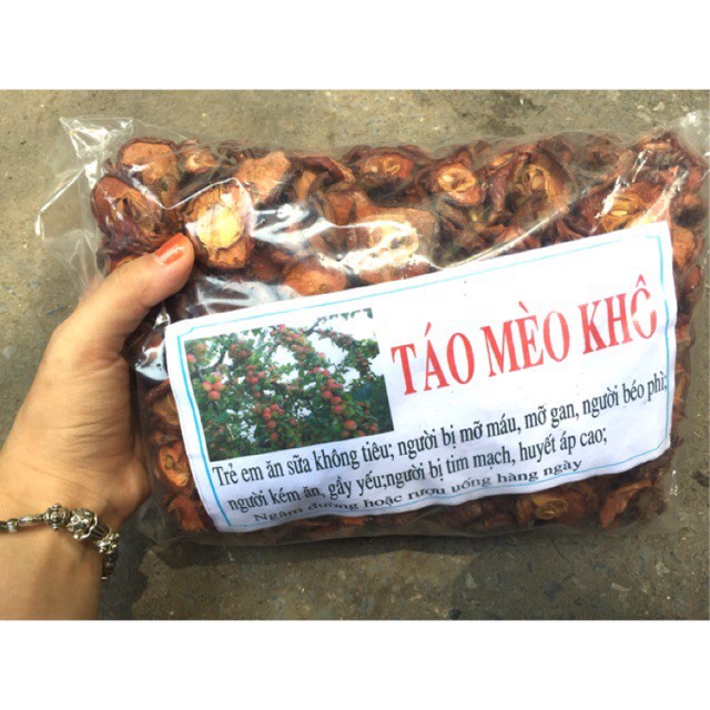 Táo Mèo Khô 500g